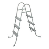 Escalera Para Piscina Bestway Flowclear A-frame (42 ), Blanc