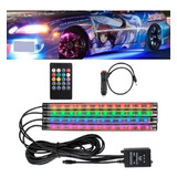 Tiras Luces Led Tunning Auto Deco Interior Audioritmica 