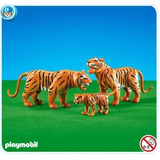 Todobloques Add On Playmobil 7997 3 Tigres !