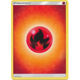 Pokemon Lote De Tarjetas De Energía Básicas   Fuego X