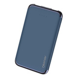 Carregador Portátil Power Bank 6000mah Azul 2 Portas Usb Geonav Pb12kmb