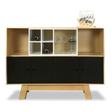 Mueble Con Cava Moderno Minimalistas Mod San Sebastian.