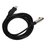 Cable Convertidor Usb A Xlr Hembra De 3 M Para Mcirófono