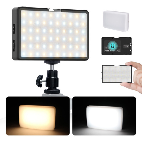 Luz De Video Led, Luz De Cámara Moman Para Fotografía, Lu.