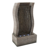 Freestanding Stone Wall Fountain Modern 19 Inch Indoor And