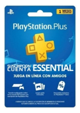 Playstation Plus 1 Mes, Juega Online+ Juegos Del Mes Ps4 Ps5