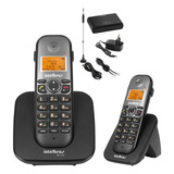 Kit Telefone Sem Fio Com Ramal Ts 5122 + Interface 3g Gsm