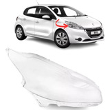 Lente Acrilico Óptica P/ Peugeot 208 2013 2014 2015 2016