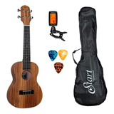 Kit Ukulele Concert Acustico Giannini C/ Bag Afinador Guk-23