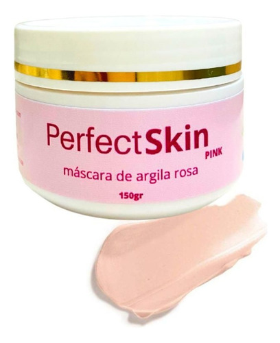 Máscara De Argila Pink Perfect Skin Original Acne Espinha