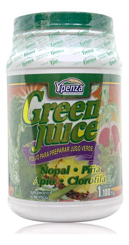 Jugo Verde En Polvo 1.1 Kg Ypenza Green Juice Sin Azúcar