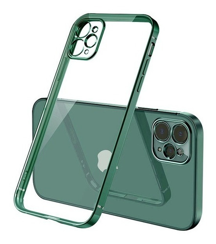 Capa Case Metalico Novo Para iPhone 11, 12 E 13 Capinha Luxo