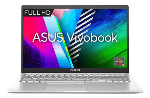 Laptop Asus Vivobook D515da Ryzen 3 8gb 256gb W11 15  Plata