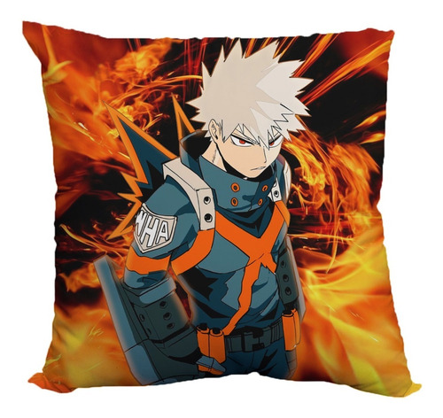 Almohada Anime My Hero Academia Bakugo C/cierre