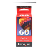 Lexmark 60 Color (17g0060) Oem Genuine Inyección De Tinta/in