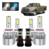 Kit De Focos Led Para Chevy Silverado 1500 2500 3500 03-2006