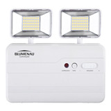 Luminária De Emergência 2 Faróis 2200 Lumens Blumenau Ilumin