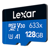 Tarjeta De Memoria Lexar Blue 128gb 633x Microsdxc Uhs-i