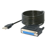 Cable Usb Impresora Sabrent Cb-db25 Usb2.0 A Parallelo 1.8mt