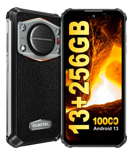 Smartphone Oukitel Wp22 8gb Ram 256gb Bateria 10000mah