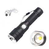 Linterna De Mano Recargable Luz Led 1500 Lumens. Potente