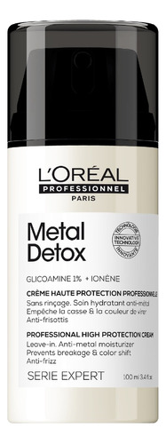 Crema Desintoxicante De Metales Loreal Professionnel, Sin Enjuague, 100 Ml