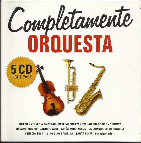 Completamente Orquesta | 5 Cds Música Nuevo