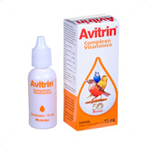 Avitrin Complexo Vitamínico Coveli Para Pássaros - 15ml