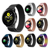 Combo 2 Correas Malla Milanese Para Galaxy Watch Active