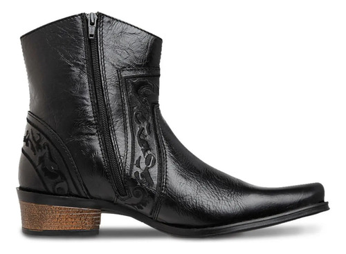 Botas Urban Cowboy Hombre Botin Piel Vestir Comodas