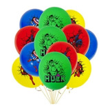 Pack 24 Globos Avengers Látex 