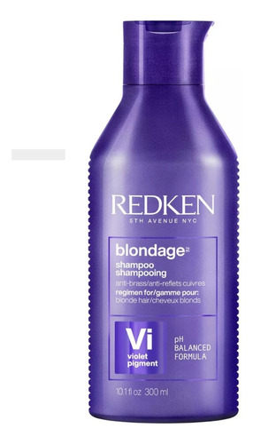 Shampoo Redken Blondage Matizador Morado 300ml