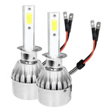 Kit X2 Luces Blancas Cree Led H4 Alta Baja Fiat Fiorino Uno