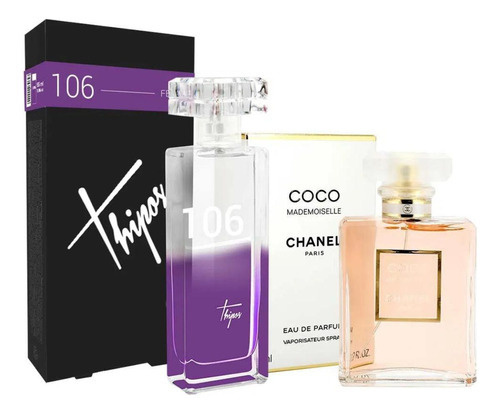 Perfume Thipos 106 Fragrância Coco Mademoiselle 55ml