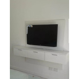 Mesa Panel Tv Flotante. 130x110x32