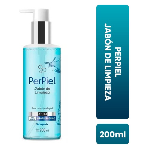 Perpiel Jabón De Limpieza Facial Sin Fragancia X200ml