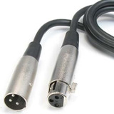 Cable Xlr Macho-hembra Alargue 2 Mts Balanceado