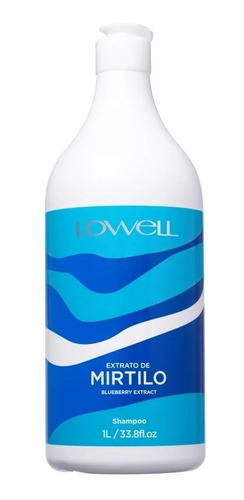 Shampoo Mirtilo Lowell 1 Litro