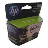 Cartucho Hp 664xl Original Color 3x Mais Pg F6v30ab Advantag