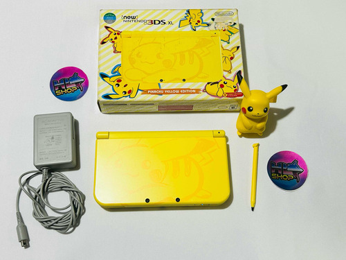 New Nintendo 3ds Xl Pikachu Edition + Sd 32gb