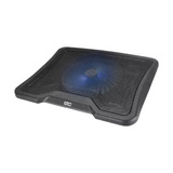  Base Cooler- Cooling Pad- Para Notebook-luz Led Color Negro