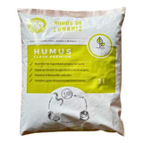 Humus De Lombriz Premium 3 Lts - Abono Orgánico Para Plantas