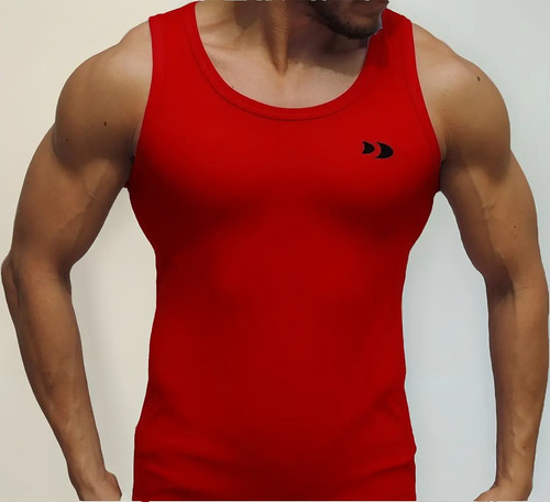 Xl Y Xxl Camiseta Olímpica De Tirantes Licra Deportiva Gym