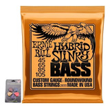 Cuerdas Bajo Electrico 4 Ernie Ball Hybrid Slinky 45-105