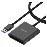 Lector De Tarjetas Usb 3.0 Unitek 3 Ranuras Negro 4 Pies