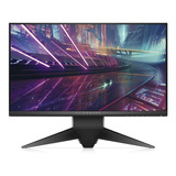 Monitor Gamer Dell Alienware Lcd 25.5 240hz Plateado Y Negro