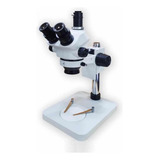 Microscópio Lupa Estereoscópio Zoom Trinocular 7050x Yaxun