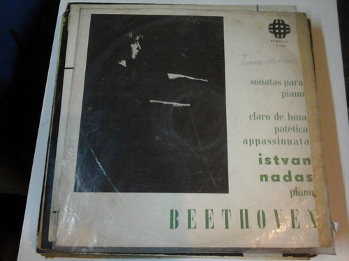 Vinilo 5485 - Beethoven - Sonatas Para Piano- Istvan Nadas