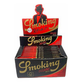 Seda Smoking Black Preta King Size Caixa C/ 50 Un Original