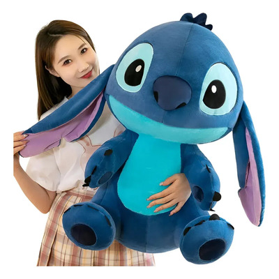Peluche Gigante Stitch Stich Fabrinkando Little Stich Azul Azul | Meses sin interés